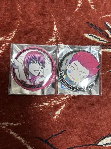 HUNTER x HUNTER 헌터헌터 애니카페 캔뱃지 히소카