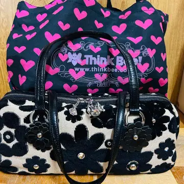 싱크비 마가렛 가로형 핸드백 수납 가방 포함