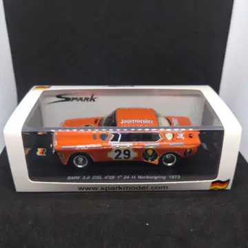 스파크 1/43 BMW 3.0 CSL 뉘르부르크링 24시간 우승