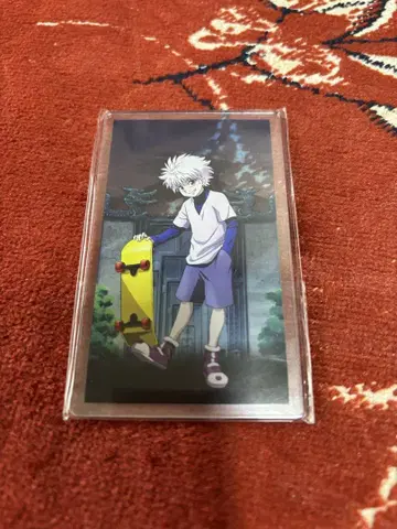 HUNTER x HUNTER 헌터헌터 애니카페 아크릴 카드 키루아