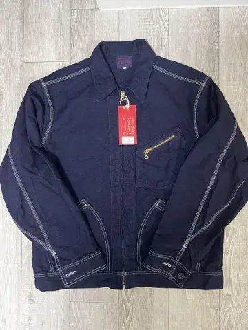 BONCOURA 12주년 B91 인디고 덕 자켓