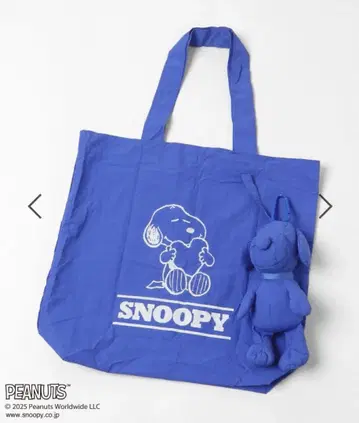 로리즈팜 [ Me% ] SNOOPY/토트백 블루