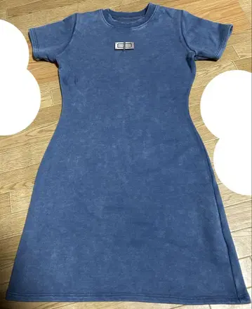 Darich 다리치컷 데님 미니 원피스 F