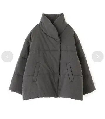 ETRE TOKYO 스톨 칼라 패딩 코트