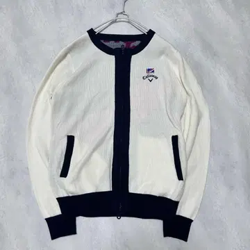 캘러웨이 니트 지퍼 가디건 L 백 디자인