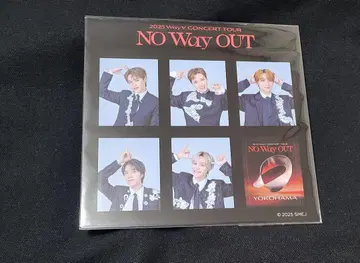 WayV NO Way OUT 사진 스티커 시트 요코하마