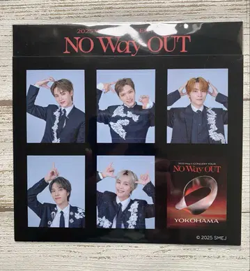 WayV NO Way OUT 회장별 스티커 시트 요코하마