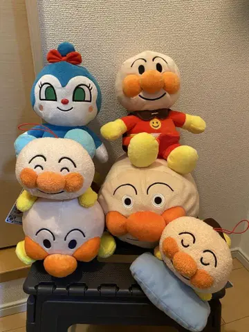 호빵맨, 코킨짱 봉제 인형 6체 세트