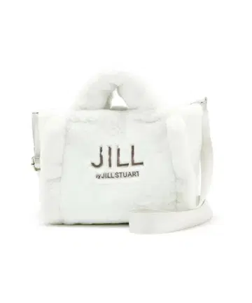 JILL by JILL STUART 플러피 토트백 화이트