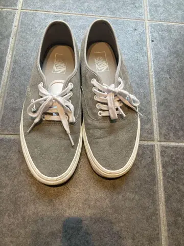 VANS 반스 스니커즈 AUTHENTIC 오센틱 그레이 28