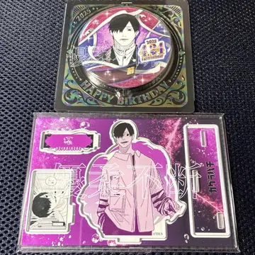 e. 카구라바치 아자미 생일 캔뱃지 생일 디오라마 피규어