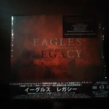 이글스/레거시 12CD+1DVD+1Blu-ray 14매입 박스