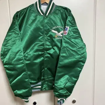 90년대 NFL 필라델피아 이글스 새틴 자켓 택 포함 L
