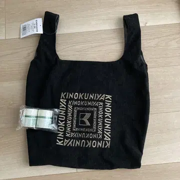 2점 세트 키이노쿠니야 키노쿠니야 kinokuniya 백 테이프 블랙