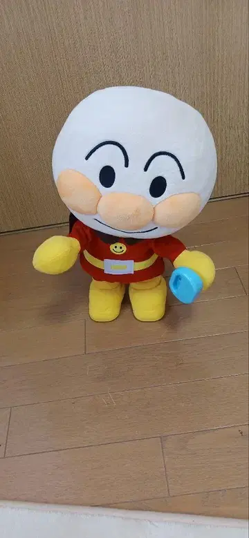 몸을 흔들흔들 노래하고 춤추는! 커다란 호빵맨 봉제 인형 30cm