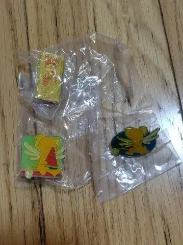 카드캡터 사쿠라 핀 배지 3개 세트