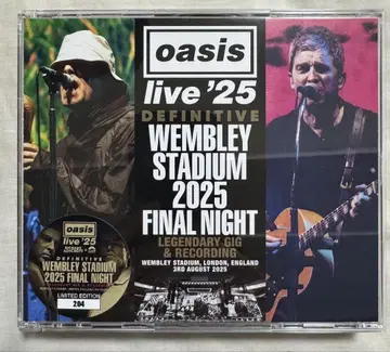 Oasis Wembley Stadium Final Night 2025