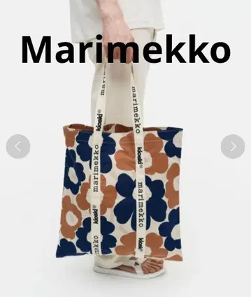 [ 일본 한정판 ] marimekko kioski Unikko 토트백