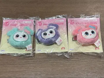 TWICE LOVERYS 봉제 인형 헤어핀 미나