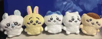 치이카와 (먼작귀) 앉은 봉제 인형 컴프 세트 앉은 마스코트