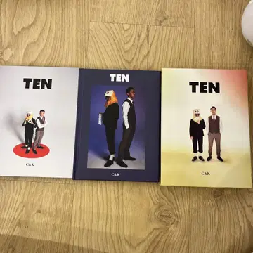 C&K TEN 2장 세트 CD 사진집 포함