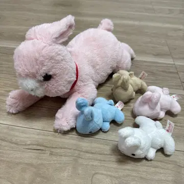 토끼를 낳아버렸어! 봉제 인형