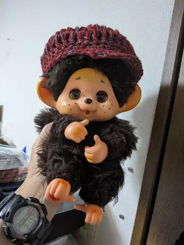 진심 인형 다이스케풍 쓰리 아이 약 30cm 쇼와 레트로