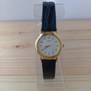 SEIKO 여성용 쿼츠 손목시계 SS/GP