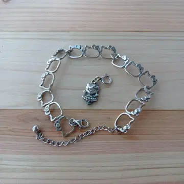 SANRIO 헬로키티 SILVER925 팔찌 & 참