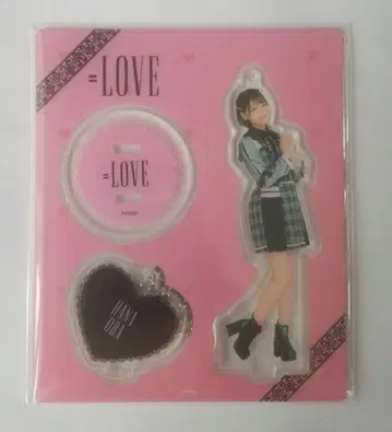 =LOVE 오바 하나 슈키피 아크릴 스탠드