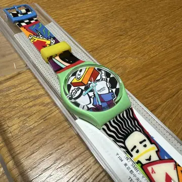 미사용 보관품 SWATCH 손목시계
