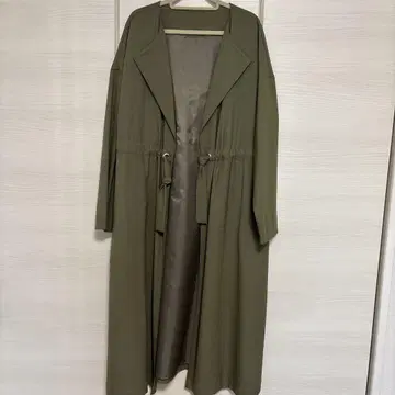 스콧 클럽 드로스트 롱 코트 새상품