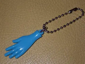 60'S 핸드 키링 빈티지 손바닥 왼쪽 손 부적 독일