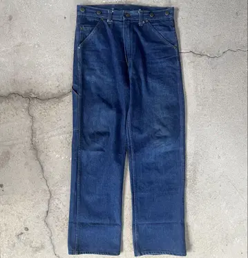 80s USA 직수입 벤 데이비스 헤비 웨이트 데님 로거 팬츠