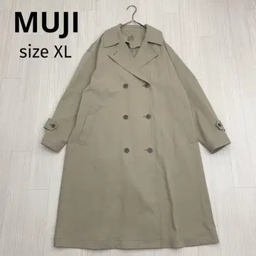 무인양품 MUJI 트렌치코트 스프링 코트 아우터 XL