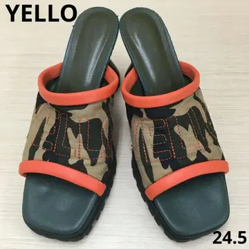 YELLO 로고 샌들 F0905B17