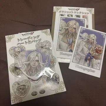 제5인격 조셉 포토그래퍼 폴라샷 하트 캔뱃지 3개 화이트데이