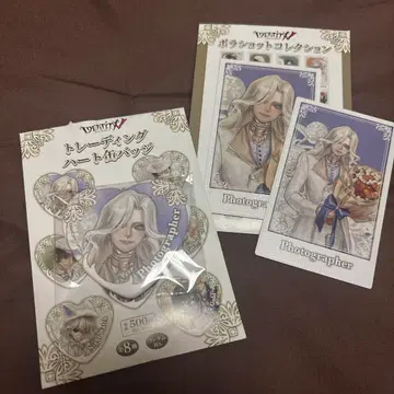 제5인격 조셉 포토그래퍼 폴라샷 하트 캔뱃지 3개 화이트데이