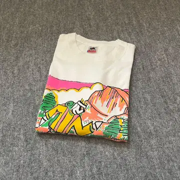90s FRUIT OF THE LOOM Yosemite Hiker Tee