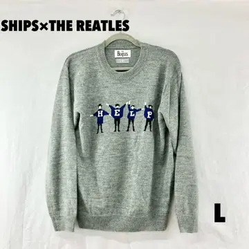 W0373S SHIPS x THE REATLES 니트 스웨터