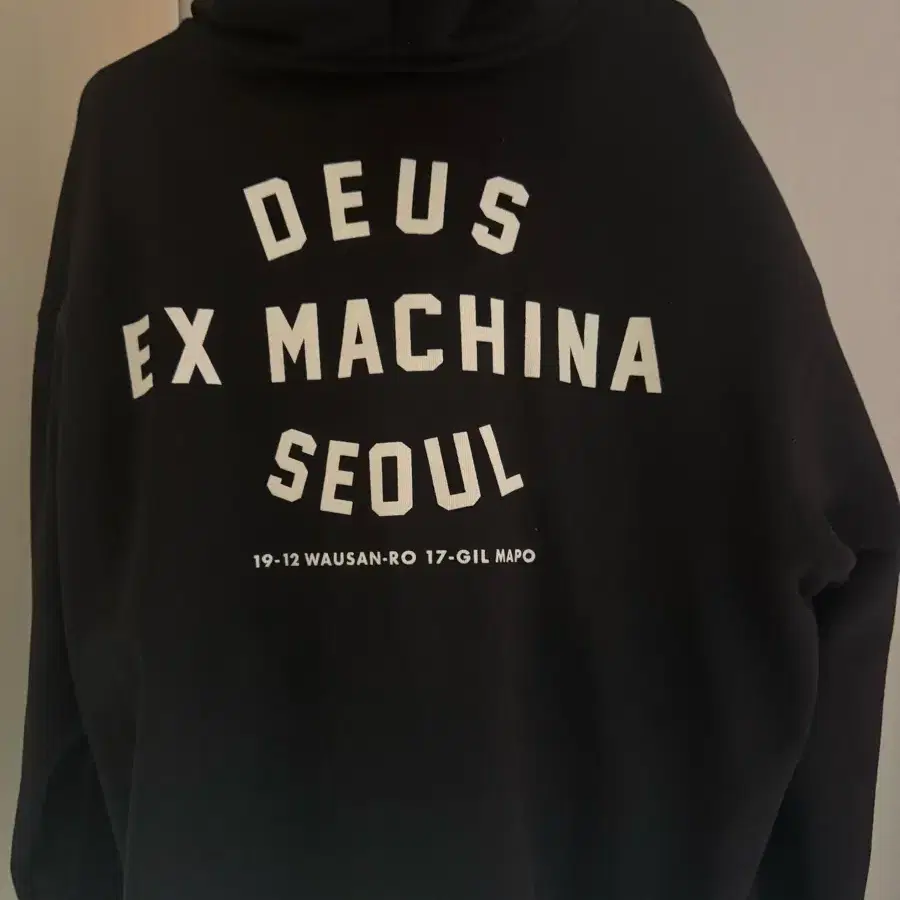 Deus Ex Machina Seoul Address Hoodie Black Deus Ex Machina