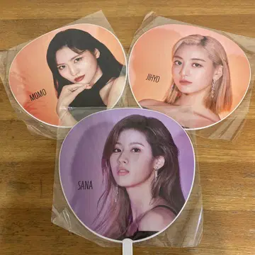 TWICE 부채 MOMO JIHYO SANA 세트