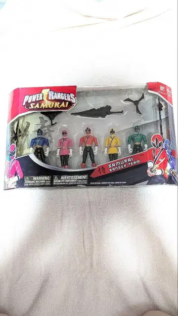 파워레인저 SAMURAI 액션 피규어 세트