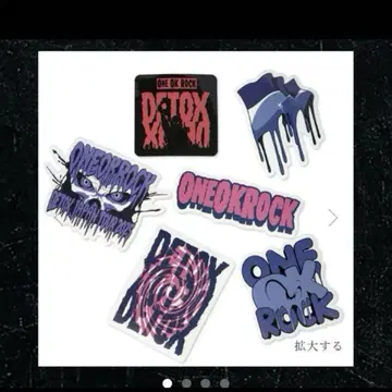 ONE OK ROCK DETOX 스티커 세트