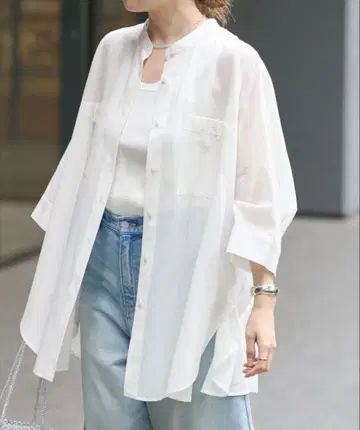 [ JOURNAL STANDARD relume ] 돌먼 셔츠 화이트