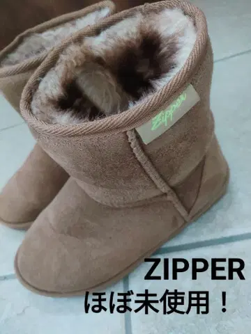 거의 미사용! ZIPPER 부츠