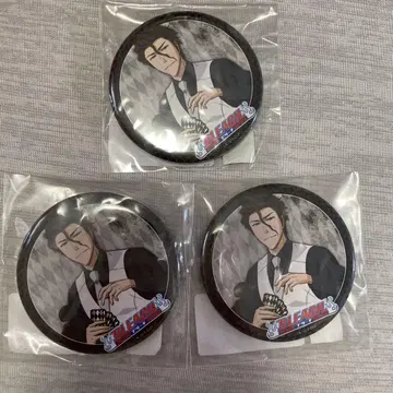 BLEACH WEB 복권 아이젠 소스케 캔뱃지
