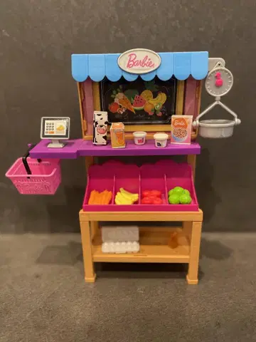 바비 쇼핑 스탠드 Barbie Grocery Supermarket