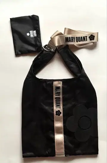 MARY QUANT 에코백 블랙 마리콴트