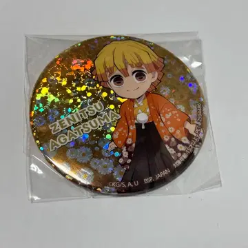 귀멸의 칼날 남코 미니 캐릭터 홀로그램 캔뱃지 아가츠마 젠이츠